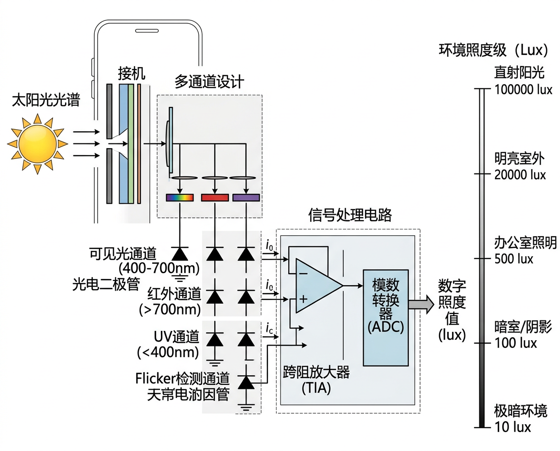 环境光传感器原理