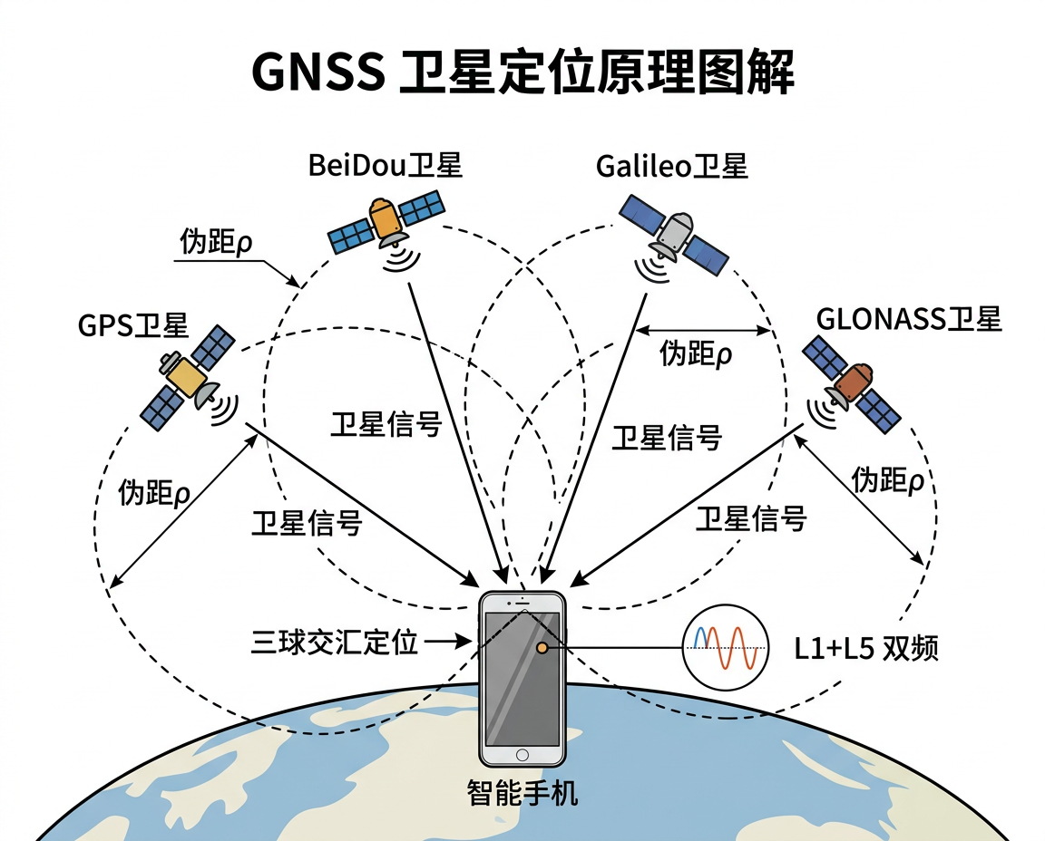 GNSS 卫星定位原理
