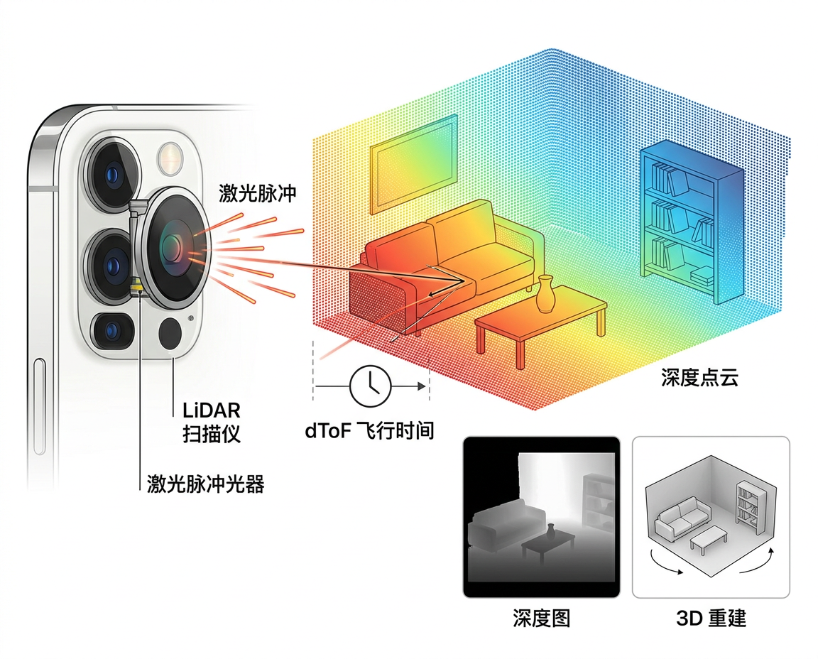 LiDAR 深度扫描