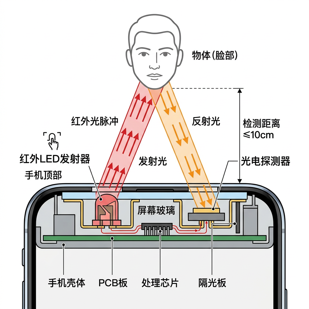 红外接近传感器原理