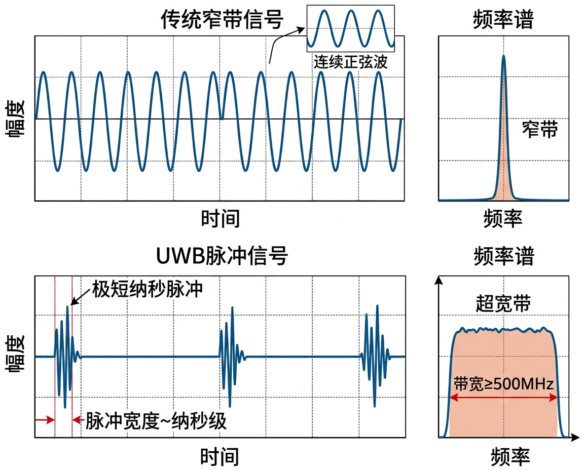 UWB 脉冲信号特征